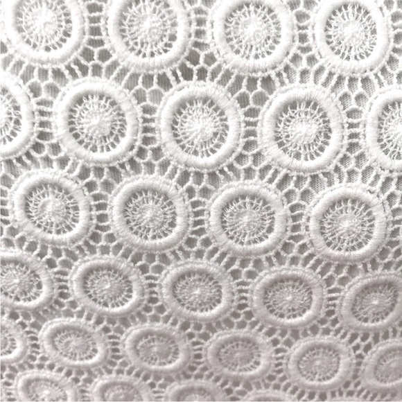 Lilly Pulitzer For Target Top White Eyelet Side Zip Cotton Crop Top Size XXL - Picture 11 of 11